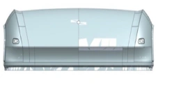 Front roof panel A9606577509