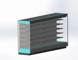 Display case refrigerated universal wall-mounted Sofia 210/105 VHSnp-1,25