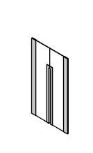 Medium glass doors. Remo" furniture set