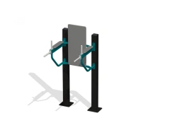Complex for training the muscles of the upper shoulder girdle and abdominal abs.