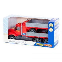 "Mike", flatbed car with trailer (in box), article 55538