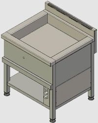 Gas fryer BPF 01 "Lavai".