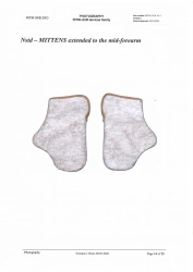Therapeutic multilayer device based on metallised film "RITM-ULM" / Mittens