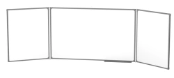 3-piece BOARDSYS magnetic marker board