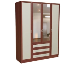 Wardrobe-compartment of "Edelwood" trade mark