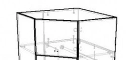Hinged corner cupboard PGL LKM ??1