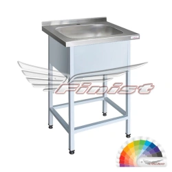 Solid drawn sink table VMEc