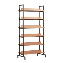 Library shelving unit
