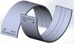 DZV.236-1005170-BP1 Crankshaft bearing upper pad
