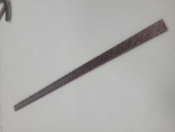 Copper winding wires of rectangular cross-section with thickened enamel-glass-fibre insulation impregnated with thermosetting co