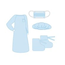 Surgical clothing set ?1. KOH ?1