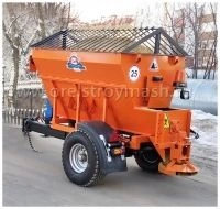 Municipal economy machine Sand spreader semi-trailed tractor type PRR-1.0 hopper volume 1m.cube sand weight