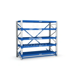1695 Series Roll-out Shelving Unit