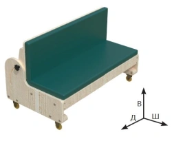 Support for lying down "Lemur" (Size 1)