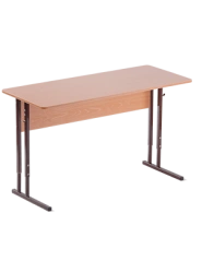 STANDARD Double-seat adjustable pupil's table, type 2