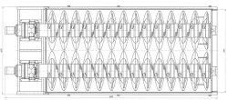 Classifier with unloaded spiral 2KSN-30x125
