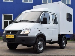 Trucks with GVW up to 3.5 tonnes, with petrol engine mod. 5796R1 5796R6 5796RB on chassis GAZ 2310 GAZ-23107 GAZ-231073