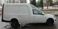 Vehicle for transportation of dead bodies, modification GRNTNE, category N1, on the basis of vehicles of mark LADA type 219