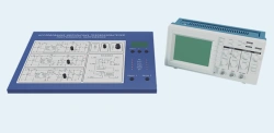 Laboratory installation for research of pulse converters of direct voltage (complete with oscilloscope) (EE-IPPN)