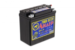 Accumulative lead rechargeable battery for motorbikes TYUMEN BATTERY 6MTS-10 LEADER