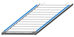 Sliding roof for semi-trailers