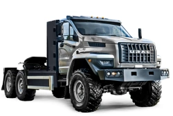 Truck tractor Ural 44202-18 with "NEXT" type cab (Equipment variants: FG 9JS135TA gearbox; clutch: ZF, Hammer; transfer case).