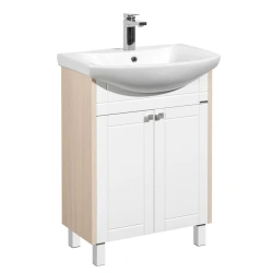 Washbasin cabinet Aquaton Alpina 65 milk oak 1A133401AL5301.A133.4.01A.L53.0