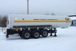 Semi-trailer-tanker PPTSTA1, type PPTST3, modification 96831-0000010 ( without pump). Axial unit AGOS-3-GT7-00.00.000-01 or axia