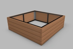 Square planters