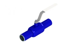 Ball valve all-welded standard bore ball valve under welding Du40, 40 atm. KSHTSS40.00.00.00.00