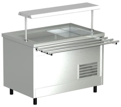 Refrigerated counter ??(?)?-1(2) (open) 1200 ? 800(1130) ? 870(1240)mm