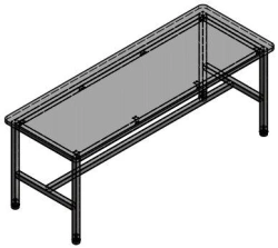 Seating banquette TV-MBDS-1.9.01