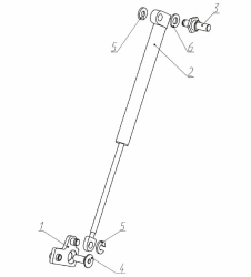 Soft tailgate opening system D-MAX 2021