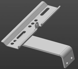 Toolbox bracket