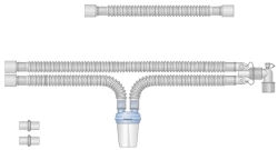 Respiratory devices for joint use with anaesthetic and resuscitation equipment, version: p