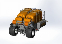 Mobile liquid fertiliser spreading machine STUURMAN model RONDO 8000WDPAS