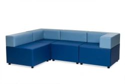 Upholstered office modules "CUB" series
