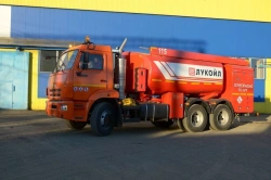 Airfield refuelling truck (fuel tanker), type 56215L, modification 56215L-0000010, on chassis KAMAZ-6520-53
