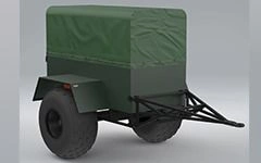 Trailer to snowmobile "Predator" P12-230