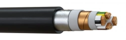 Cables with insulation made of high modulus EPR with low smoke and gas emission, shielded and armoured RvEBVng(A)-LS