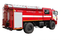 Fire tanker AC 3,0-40 (43502)-1VL on KAMAZ-43502 chassis, modification KAMAZ-43502-D5