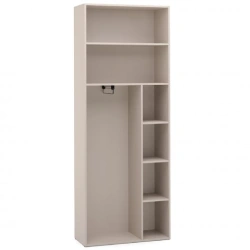 "SOHO" FCD-02.DS, 2-door cupboard, 5 shelves gl.400 (beige) from the set of modular furniture "SOHO".