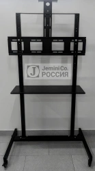 Mobile rack for presentation equipment. Marking: "JeminiCo. Russia", model (article number) ST-01-86-M