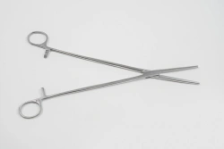 VZ-Z-42-1, Haemostatic clamp, toothed, straight, No. 3, 240 mm