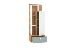 Modern type 1 LD.520100.000 Shelving unit with combined body (Oak Gold )