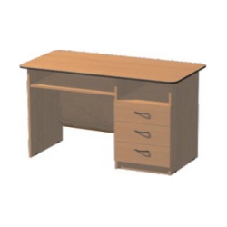 Single-desk desk