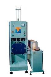 Semiautomatic blow moulding machine of series (type) PV model PV-400 (U)