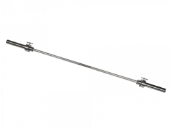 MB-BarM50-2000L Chrome-plated bar, length - 2000 mm, smooth bush - 50 mm, lock with breakable stopper, load up to 180 kg,