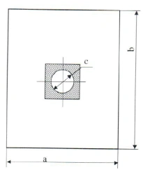 Medical sheets and tissues, single-use sterile (sheet for limiting the operating field with round opening, adhesives)