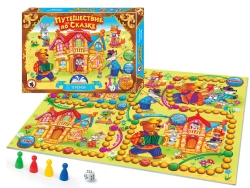 Board game. Travelling on the fairy tale "Teremok".